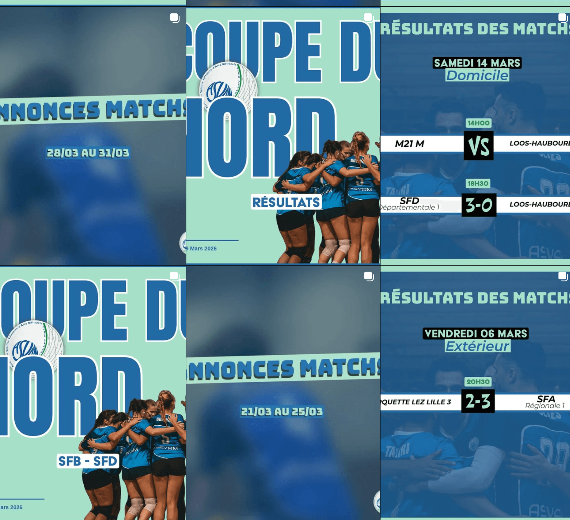 Visuel du club ASVAM Volley Ball